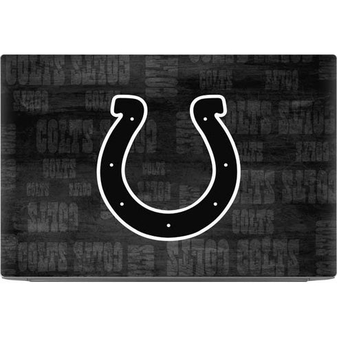 NFL Indianapolis Colts Black & White Dell XPS Skin